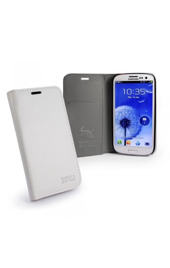 Samsung Galaxy S3 (I9300)BUFALO Gizli Mıknatıslı Cüzdanlı ve Kılıf …