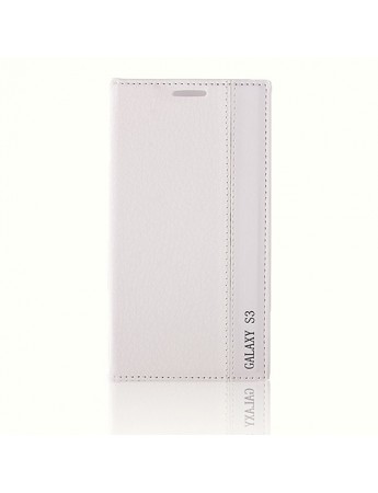 Samsung Galaxy S3 (I9300) Gizli Mıknatıslı Magnum Kılıf Beyaz