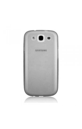 Samsung Galaxy S3 (I9300) Kılıf Soft Silikon Şeffaf-Siyah Arka Kapak…