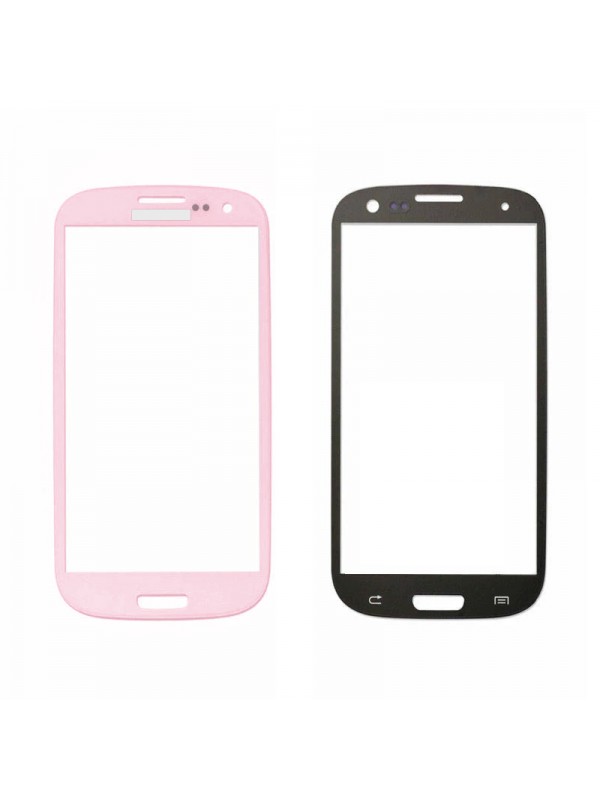 Samsung Galaxy S3 I9300 Ön Cam Dokunmatik Lensi - Pembe…