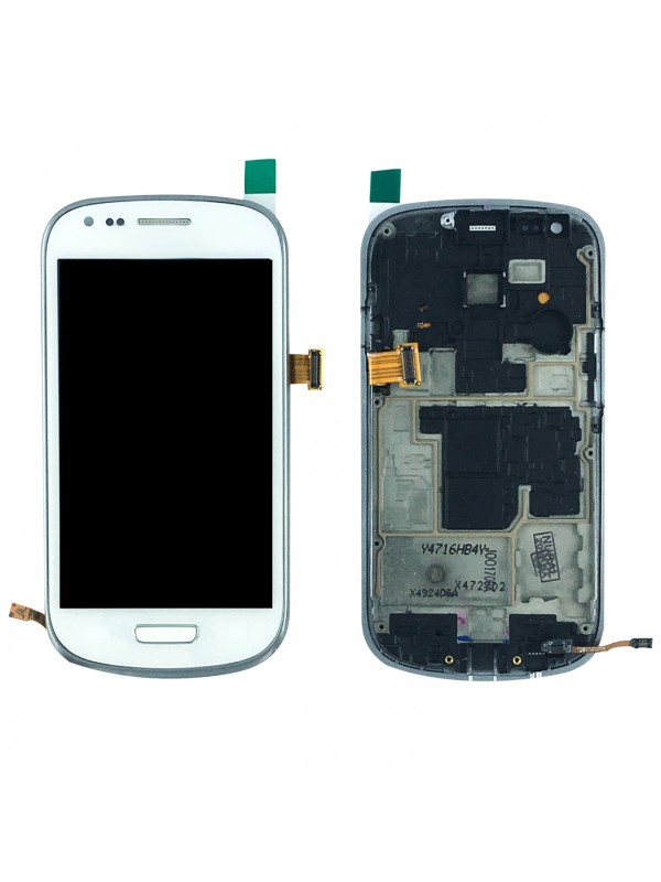 Samsung Galaxy S3 Mini I8190 Ekran Dokunmatik Çıtalı AAA - Beyaz…