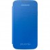 Samsung Galaxy S4 (I9500) Orjinal Flip Cover Kılıf Mavi