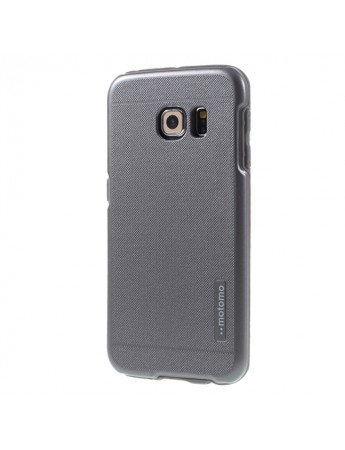 Samsung Galaxy S6 EDGE Plus G928 Kılıf Motomo Sert Arka Kapak Gri