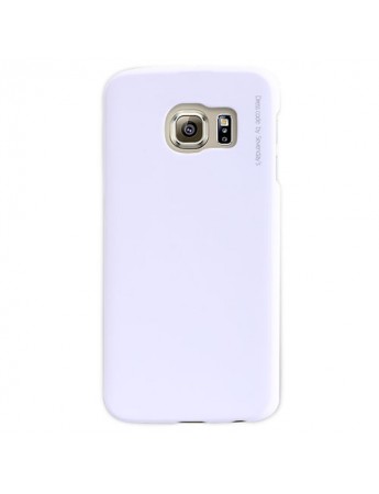 Samsung Galaxy S6 G920 Kılıf Seven-Days Sert Kapak Beyaz
