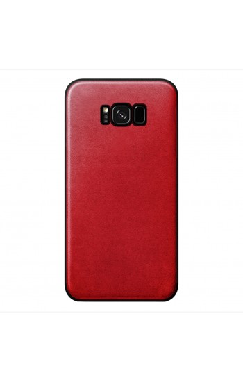 Samsung Galaxy S8 (G950) 360 Derece Slim Premium Silikon Kılıf Bordo…