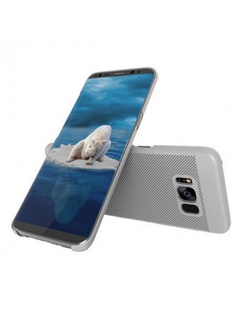 Samsung Galaxy S8 Plus Loopee Point Sert Arka Kapak Gri
