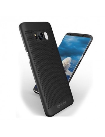 Samsung Galaxy S8 Plus Loopee Point Sert Arka Kapak Siyah