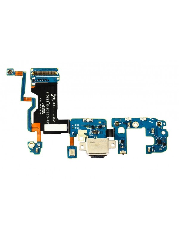 Samsung Galaxy S9 Plus G965 Şarj Soketi Mikrofon Bord Film Orj…