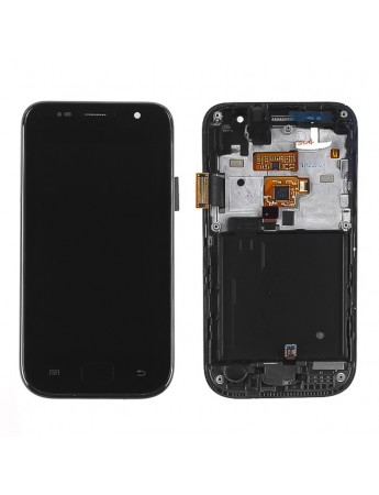 Samsung Galaxy SL I9003 LCD Ekran Dokunmatik Çıtalı Orj Siyah