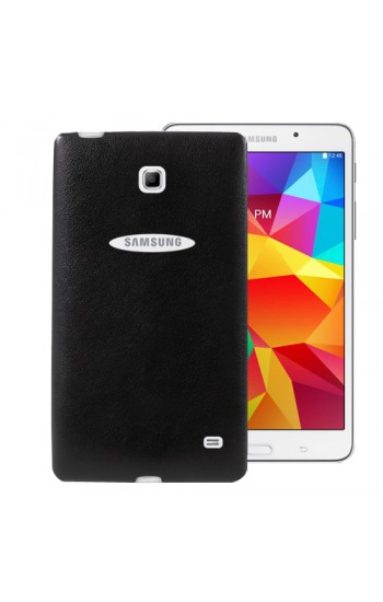 Samsung Galaxy Tab 4 T230 7" Kılıf Deri Dokulu Silikon Arka Kapak S…