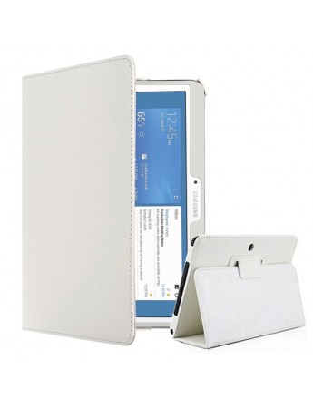 Samsung Galaxy Tab 4 T530 10.1" Standlı Tablet Kılıf Beyaz