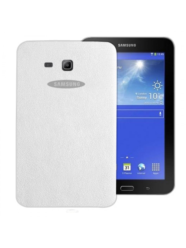 Samsung Galaxy Tab E T560 9.6" Kılıf Deri Dokulu Silikon A…
