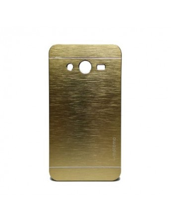 Samsung Grand Prime G530 Metal Arka Kapak Motomo Gold
