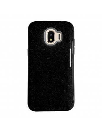 Samsung Grand Prime Pro (J250) 3in1 Simli Silikon Arka Kapak Siyah