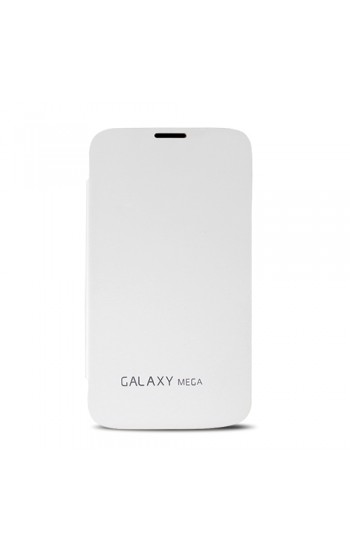 Samsung I9200 Mega Flip Cover Kılıf Beyaz…