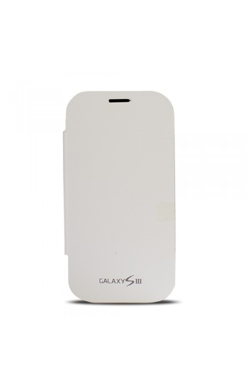 Samsung I9300 Galaxy S3 Flip Cover Kılıf Beyaz…