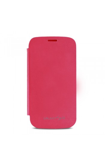 Samsung I9300 Galaxy S3 Flip Cover Kılıf Pembe…