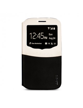 Samsung I9500 S4 MFIT Standlı Kılıf Siyah