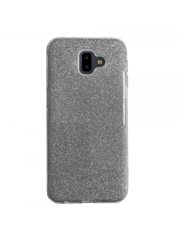 Samsung J6 Plus (J610) 3in1 Simli Silikon Arka Kapak Gri…