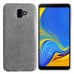 Samsung J6 Plus (J610) 3in1 Simli Silikon Arka Kapak Gri