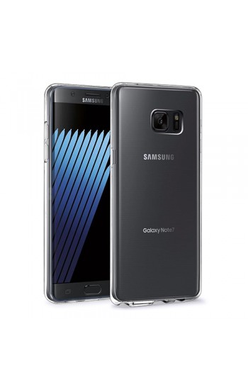 Samsung Note FE Fan Edition Kılıf Soft Silikon Şeffaf Arka Kapak…
