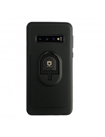 Samsung S10 (G973) iFace Yüzük Tutuculu Arka Kapak Halka-Siyah