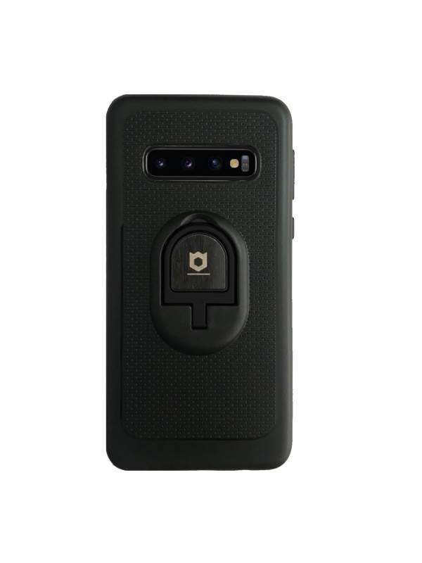 Samsung S10 (G973) iFace Yüzük Tutuculu Arka Kapak Halka-Siyah…