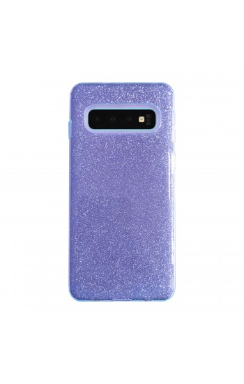 Samsung S10 Plus (G975) 3in1 Simli Silikon Arka Kapak Mor…