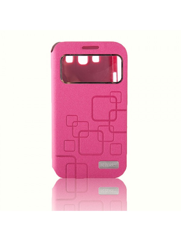 Samsung S3 I9300 KakuSiga Yan Kapaklı Kılıf Pembe…