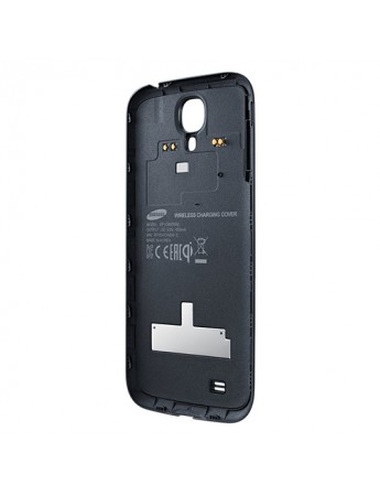 Samsung S4 I9500 Kablosuz Şarj Desteği Arka Kapak Orjinal EP-CI950IBEGWW Siyah