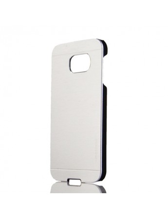 Samsung S6 G920 Metal Arka Kapak Motomo Gri