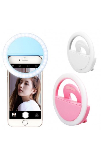 Selfie Ring Light 3 Kademeli Şarjlı Led Selfie Işığı…
