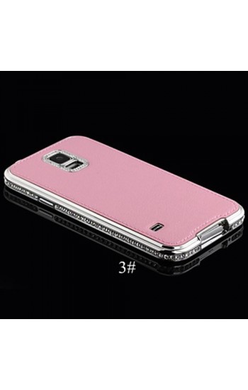 Shengo S5 G900 Taşlı Arka Kapak ve Bumper Diamond Series Şeker Pembe…