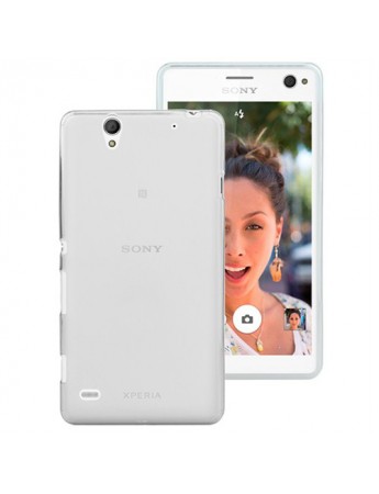 Sony Xperia C4 Kılıf Soft Silikon Şeffaf Arka Kapak