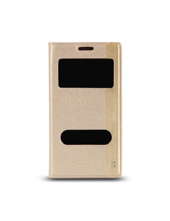 Sony Xperia E3 Cüzdanlı Gizli Mıknatıslı XUNOD Kılıf Beyaz