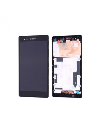 Sony Xperia T2 Ultra D5303 LCD Ekran Dokunmatik Çıtalı Siyah