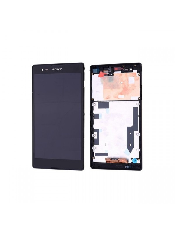 Sony Xperia T2 Ultra D5303 LCD Ekran Dokunmatik Çıtalı Siyah…