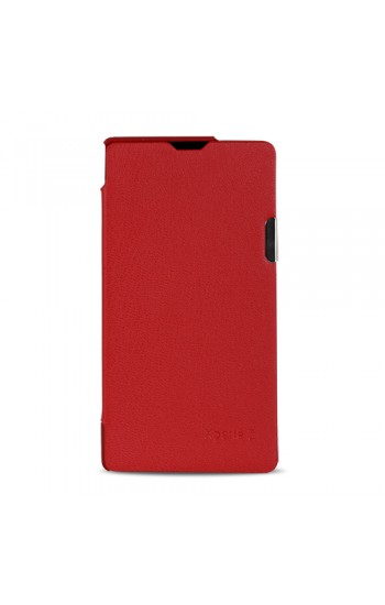 Sony Xperıa Z L36H Mıknatıslı Flip Case Kılıf Kırmızı…