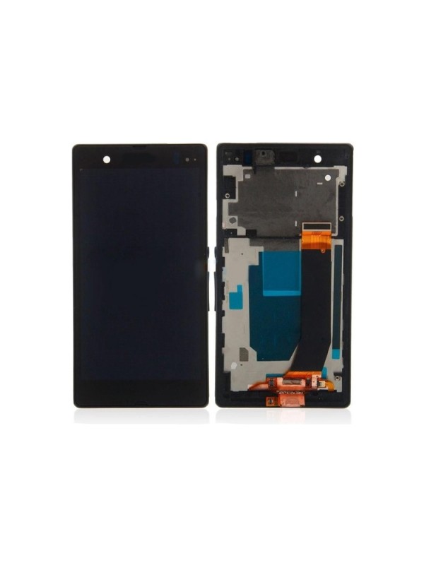 Sony Xperia Z LT36 LCD Ekran Dokunmatik Çıtalı Orj Siyah…