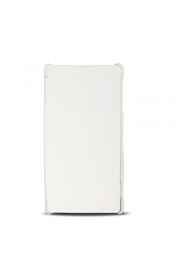 Sony Xperıa Z1 L39H Flip Case Kılıf Beyaz…