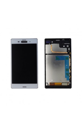 Sony Xperia Z3 Tek Hat D6603 LCD Ekran Dokunmatik Çıtalı Beyaz…