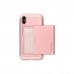 Spigen iPhone X/XS Kılıf Crystal Wallet Arka Kapak Rose Gold