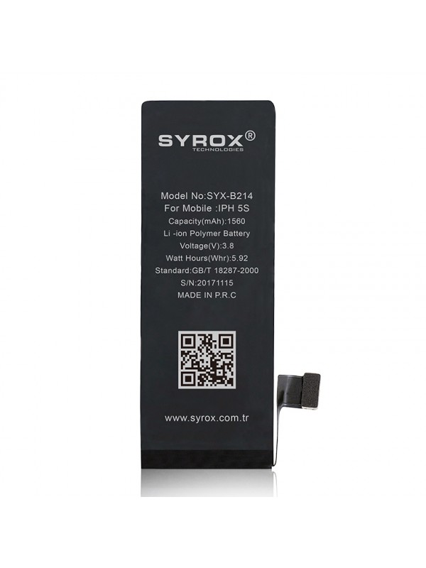 Syrox B214 iPhone 5s Batarya 1560 mAh…