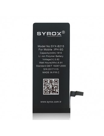 Syrox B215 iPhone 6 Batarya 1810 mAh