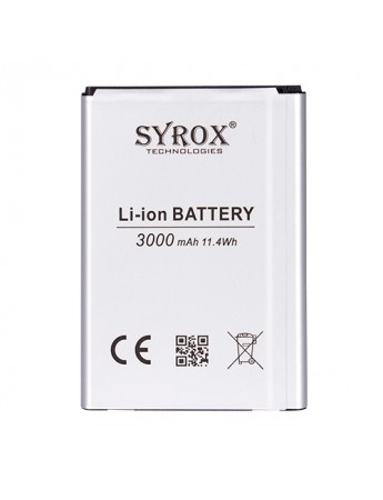 Syrox LG G3 / G3 Stylus Batarya 3000 mAh B170