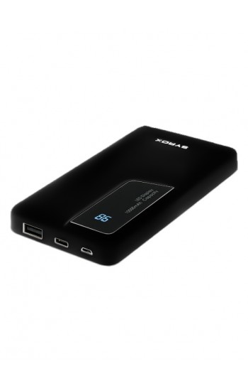 Syrox PB110 Powerbank Taşınabilir Batarya Ekranlı 10000 mAh Siyah…