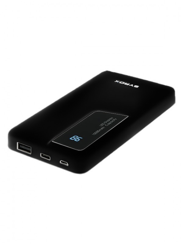 Syrox PB110 Powerbank Taşınabilir Batarya Ekranlı 10000 mAh Siyah…