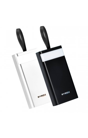 Syrox PB115 30000 mAh Powerbank Aydınlatma Fenerli…