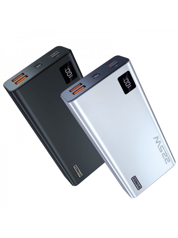 Syrox PB225 22.5W 20000 mAh PD QC3.0 Led Ekranlı Powerbank…