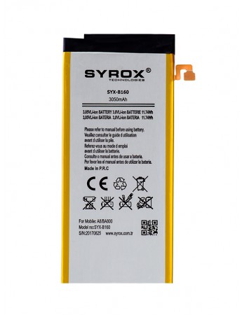 Syrox Samsung Galaxy A8 (BA800) Batarya 3050 mAh B160
